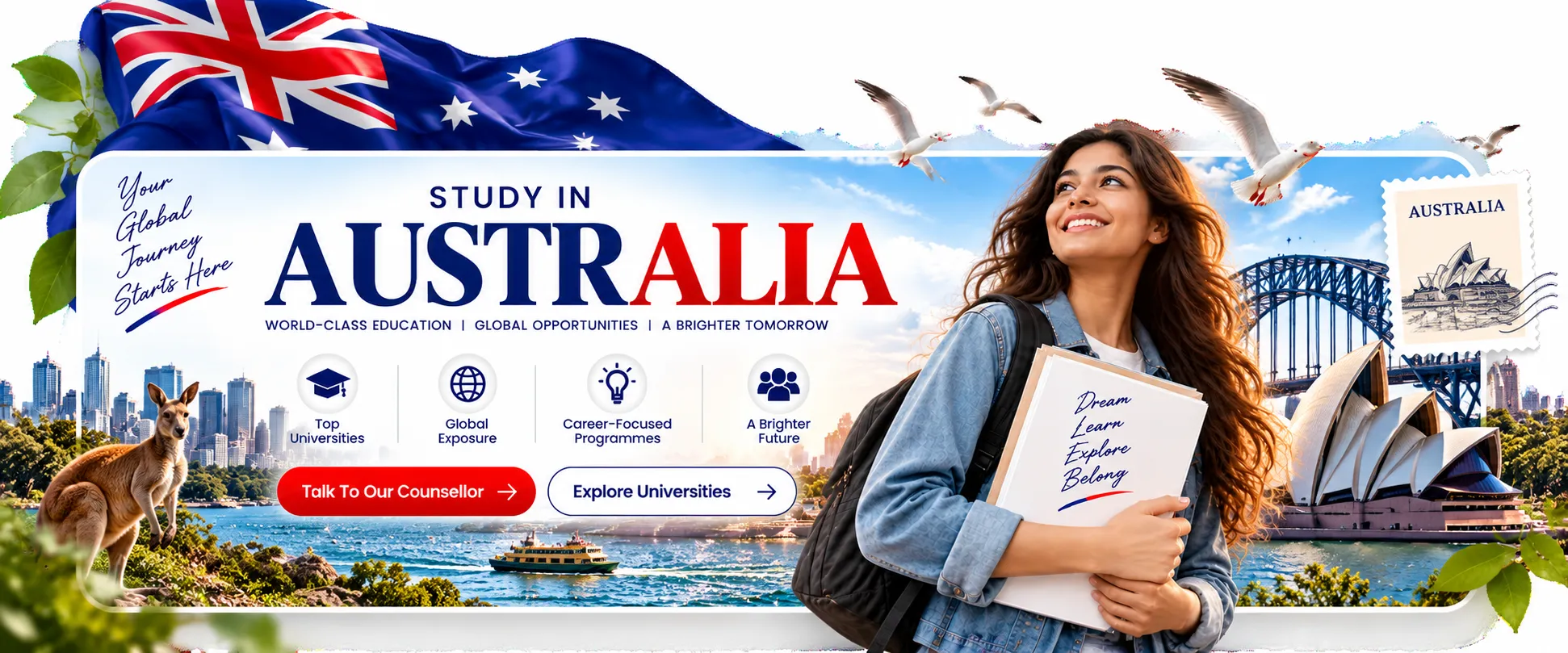 Study in Australia banner
