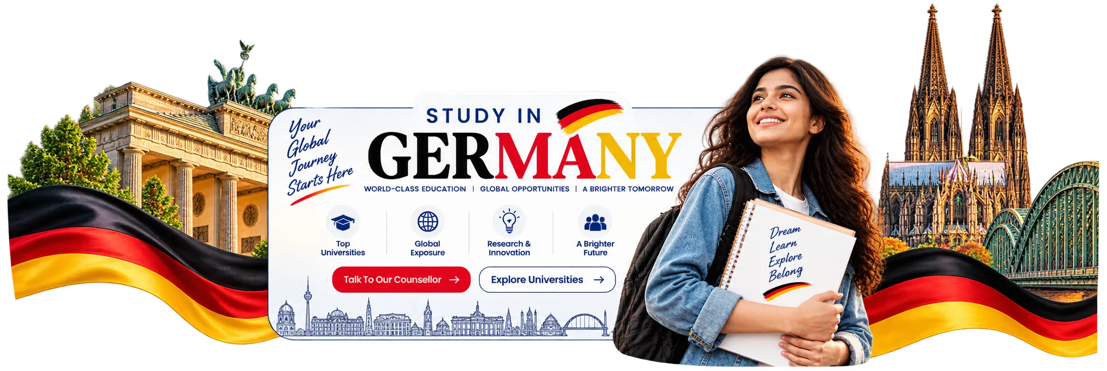 Study in Germany banner