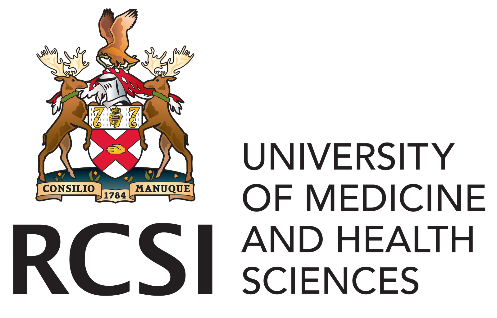 RCSIUniversity Horizontal Brand CMYK