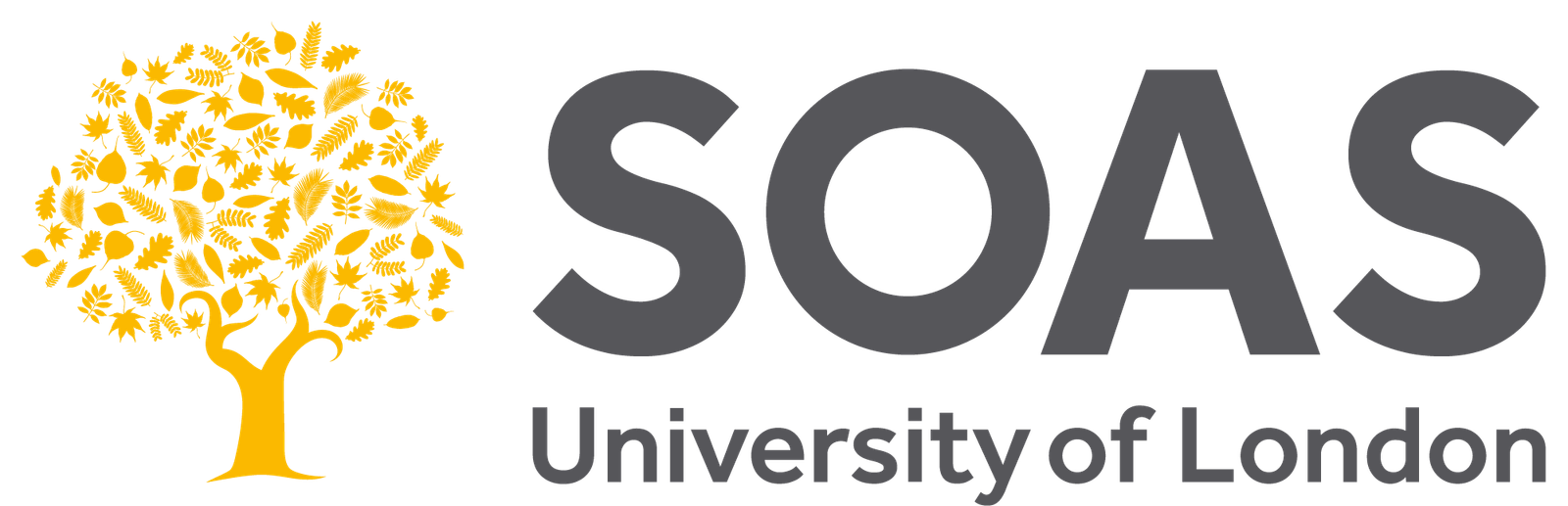 SOAS, University Of London Text Logo