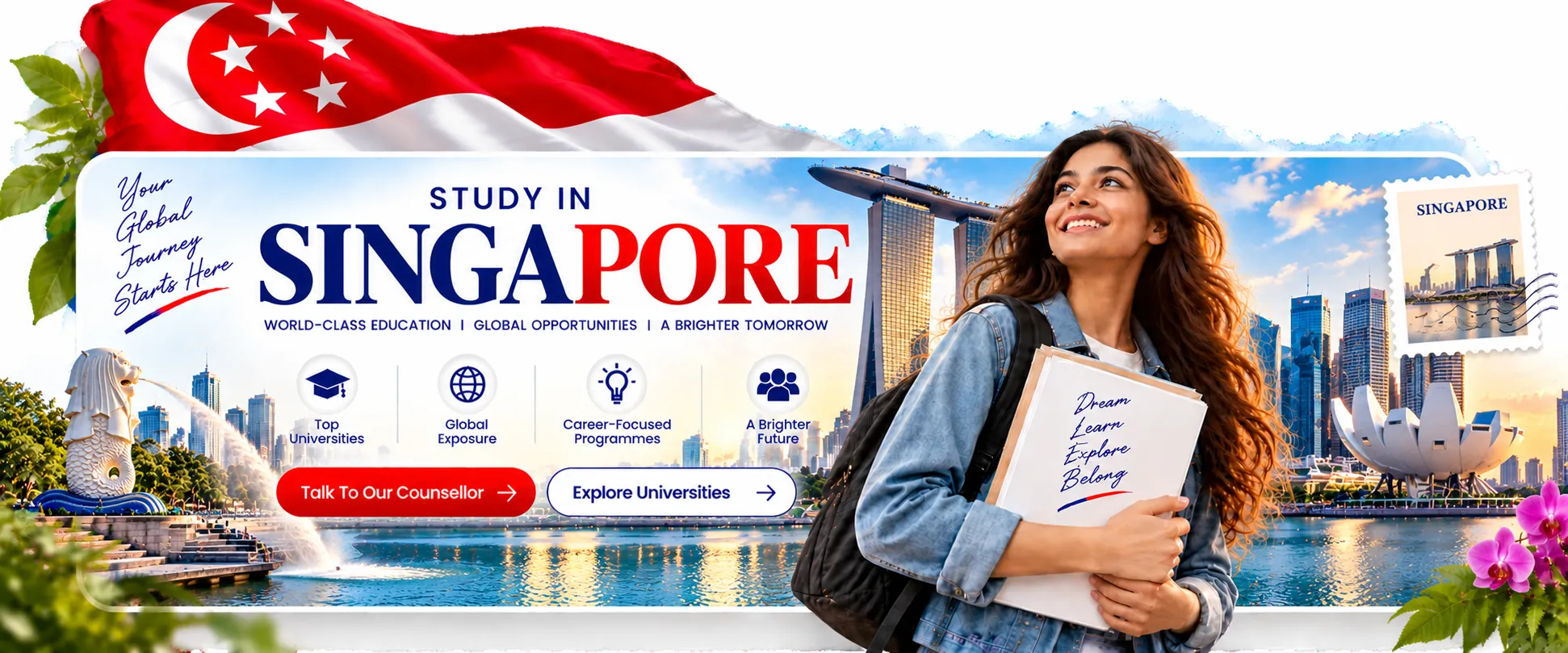 Study in Singapore banner